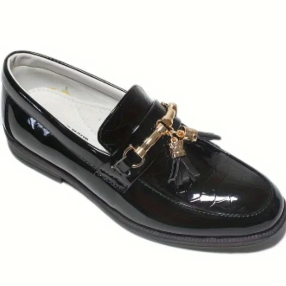 NEW CHILD/BOYS STYLISH SLIP ON DRESS SHOES LOAFERS SIZE 13 And 14